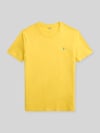 Polo Ralph Lauren Regular Fit T-Shirt aus reiner Baumwolle GELB