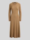 Lauren Ralph Lauren Linia a sukienka casualowa z czystej wełny model 'VORLEY' Camel