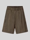Tom Tailor Denim Loose Fit Shorts mit Strukturmuster Black