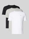 Tommy Hilfiger Zestaw T-shirt z czystej Bawełna w Zestaw 3 szt. Czarny