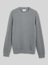 s.Oliver RED LABEL Regular Fit Pullover aus reiner Baumwolle Mittelgrau