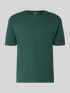 Marc O'Polo DENIM relaxed fit T-shirt van puur katoen Donkergroen