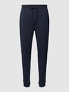 BOSS Orange Sweatpants in unifarbenem Design Modell 'Sestart' Marine