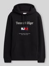 Tommy Hilfiger Regular Fit Hoodie aus Baumwoll-Mix Black