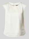 Christian Berg Woman Selection Blouseshirt met platte plooien Ecru