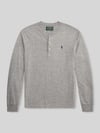 Polo Ralph Lauren regular fit shirt met lange mouwen van puur katoen Donkergrijs