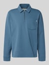 Wood Wood Regular Fit Poloshirt mit Brusttasche Modell 'Andrew' Ocean