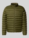 Tommy Hilfiger Regular Fit Steppjacke mit Stehkragen Gruen