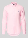 Polo Ralph Lauren Slim Fit Freizeithemd aus reinem Leinen Rosa