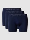 Polo Ralph Lauren Underwear Trunks aus Baumwoll-Mix im 3er-Pack Marine