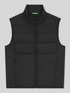 BOSS Green Regular fit bodywarmer met opstaande kraag model 'OW_Urbanex' Zwart