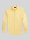 Polo Ralph Lauren Slim Fit Freizeithemd aus reiner Baumwolle Hellgelb