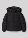 ONLY & SONS Regular fit gewatteerd jack met afneembare capuchon, model 'JELIJAH' Zwart