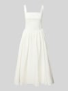 Jake*s Cocktail Cocktailkleid mit rückseitigem Reißverschluss Ecru