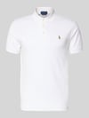 Polo Ralph Lauren Poloshirt mit Label-Stitching Weiss