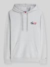 Tommy Jeans Relaxed Fit Sweatshirt aus reiner Baumwolle Hellgrau Melange