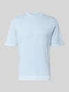 JACK & JONES Premium T-Shirt mit Label-Detail Modell 'MILANO' Hellblau