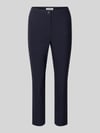 Christian Berg Woman Slim Fit Stoffhose in verkürzter Passform Dunkelblau