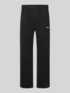 PEGADOR Sweathose mit elastischem Bund Black