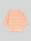 Tom Tailor Denim Relaxed Fit Pullover in Strickoptik Apricot