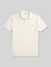 Polo Ralph Lauren Regular Fit Poloshirt aus Baumwoll-Mix Offwhite
