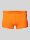 HOM Badehose in unifarbenem Design Modell 'SEA LIFE' Orange