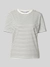 Jake*s Casual Regular Fit T-Shirt aus reiner Baumwolle Offwhite