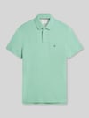 Tommy Hilfiger Regular Fit Poloshirt aus Baumwoll-Mix Hellgruen