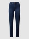 ROSNER Slim Fit Jeans mit Stretch-Anteil Modell 'Audrey1' Blau