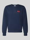 JACK & JONES Bluza z nadruk z logo model 'RUSH' Granatowy