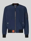 Original Bombers bomberka z naszywką z logo i wpuszczanymi kieszeniami Granatowy