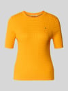 Tommy Hilfiger Slim Fit T-Shirt aus reiner Baumwolle Terra