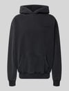 PEGADOR Oversized Hoodie aus Baumwoll-Mix Black