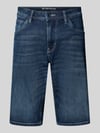 Tom Tailor Slim fit korte jeans van katoenmix, model 'JOSH' Donkerblauw
