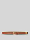 Lauren Ralph Lauren Riem van echt leer met logodetail Cognac