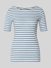 Marc O'Polo Slim Fit T-shirt van puur katoen Lichtblauw
