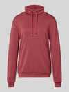 Soyaconcept Sweatshirt mit Tunnelzug Modell 'Banu' Bordeaux