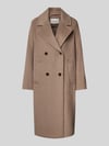 s.Oliver RED LABEL Mantel mit doppelreihiger Knopfleiste Taupe