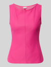 ICHI Top met ronde hals model 'KATE' Felroze
