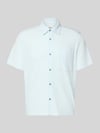 s.Oliver RED LABEL Regular Fit Freizeithemd aus Baumwoll-Mix Hellblau