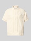 JACK & JONES Koszula casualowa o kroju relaxed fit z mieszanka lyocellu model 'Menton' Złamany biały