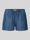 ONLY regular fit korte jeans van lyocell model 'PEMA LIFE' Donkerblauw