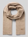 Barts Sjaal met labelpatch model 'Witzia' Lichtbruin