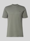 BOSS Orange Regular Fit T-Shirt aus reiner Baumwolle Modell 'TE_INTERLOCK' Oliv