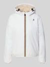 K-WAY Regular Fit Jacke mit Logo-Print Modell 'CLAUDETTE' Weiss