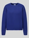 PIECES Regular Fit Pullover mit Woll-Anteil Modell 'ALLY' Royal