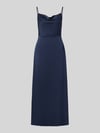 VILA Abendkleid aus Satin Modell 'RAVENNA' Marine