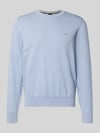 BOSS Regular Fit Strickpullover aus reiner Baumwolle Modell 'UPCAS' Flieder