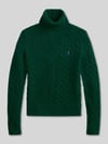 Polo Ralph Lauren Regular Fit Rollkragenpullover aus Woll-Kaschmir-Mix Dunkelgruen