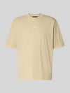 PEGADOR Oversized T-Shirt mit 1/2-Arm Modell 'Towson' Sand